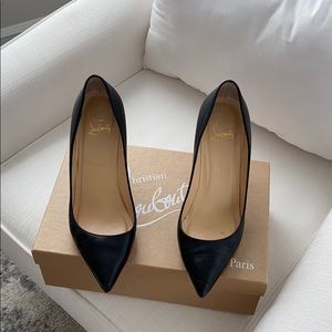 Black pigalle follies louboutin heels